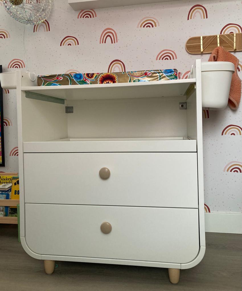Myllra commode met Önsklig bakjes, Ophalen, 70 cm of meer, Zo goed als nieuw, 75 tot 100 cm
