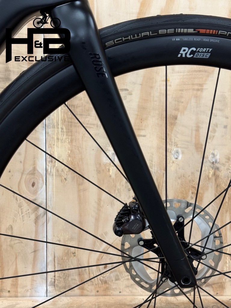 Rose Reveal Six Disc Ultegra Di2 Carbon Racefiets, 28 inch, Carbon, 10 tot 15 versnellingen, Heren