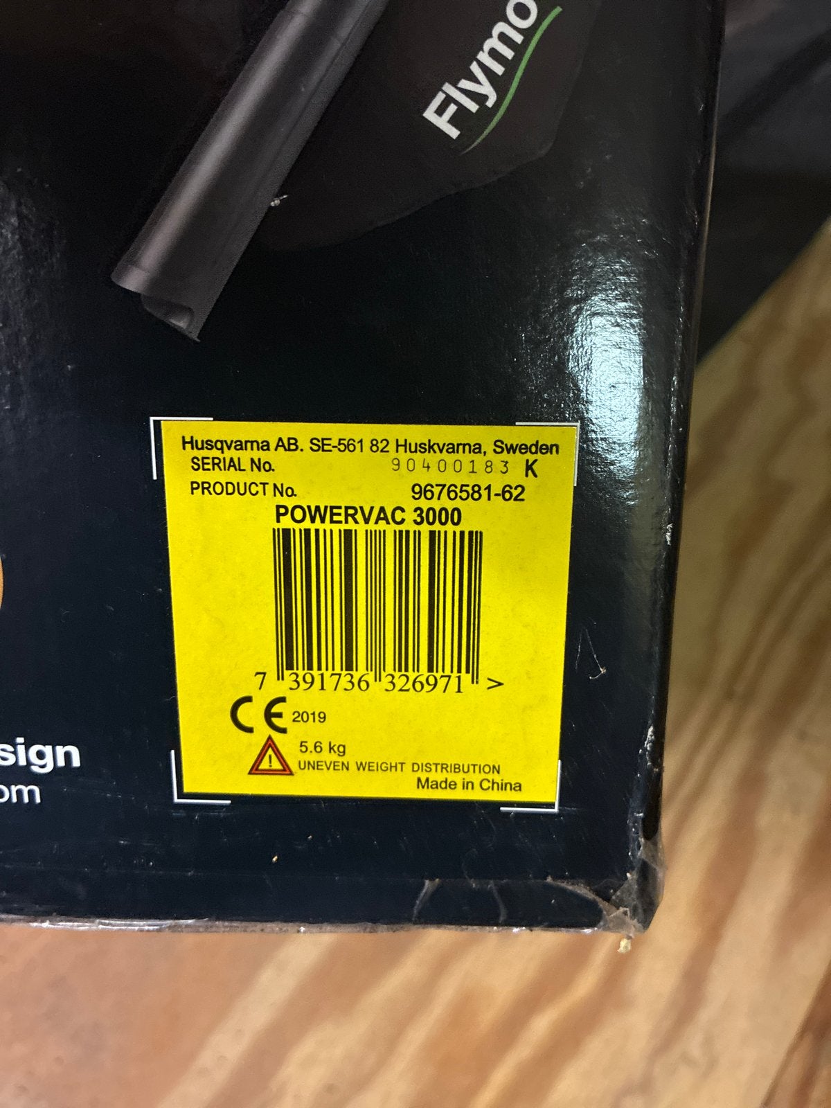 Flymo PowerVac 3000 Bladblazer/Bladzuiger, Gebruikt, Handgedragen, Ophalen of Verzenden, Met opvangzak