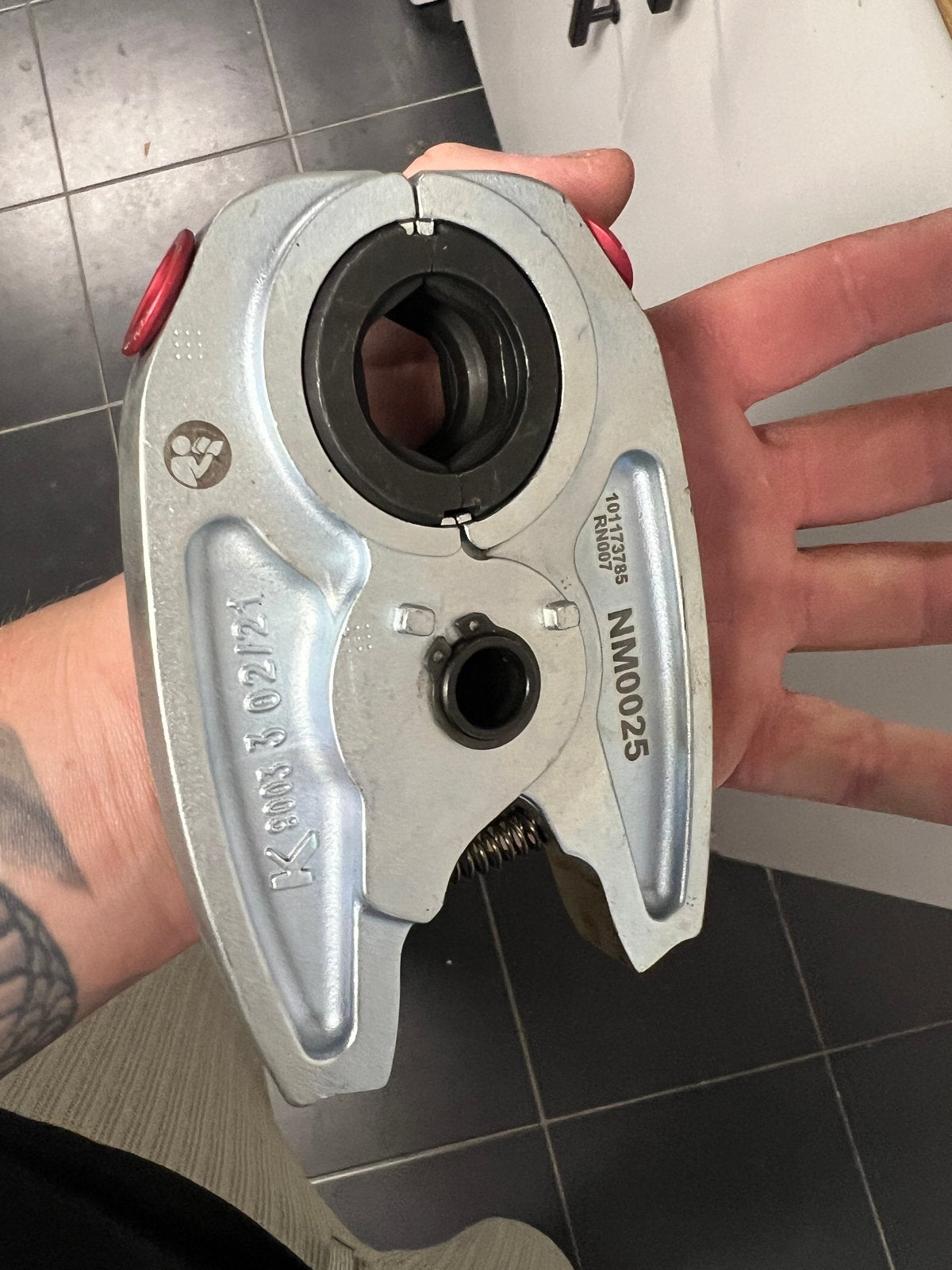 Mini Klauke moederbek met schaaltjes M- of U-profiel, Ophalen of Verzenden, Zo goed als nieuw, Overige typen, Overige merken