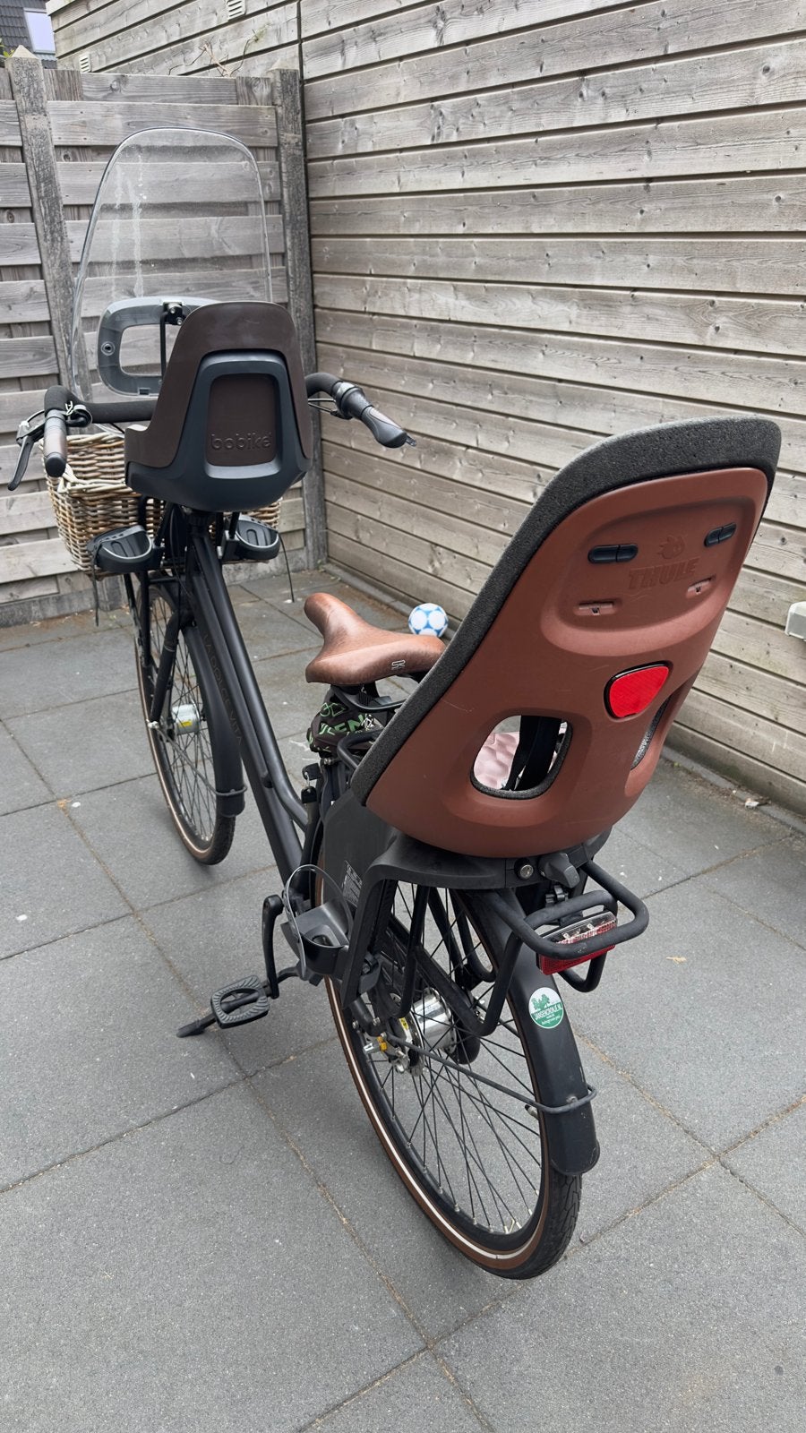 BSP La Dolce Vita moederfiets met kinderzitjes, Fietsen en Brommers, Fietsen | Dames | Moederfietsen, 2 zitjes, Mandje, Zo goed als nieuw