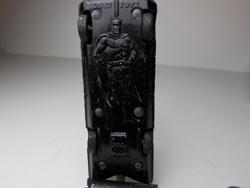 1966 Corgi Toys 267 BATMOBILE + ORIGINELE BATMAN! (-H-), Hobby en Vrije tijd, Ophalen of Verzenden, Gebruikt, Auto, Corgi