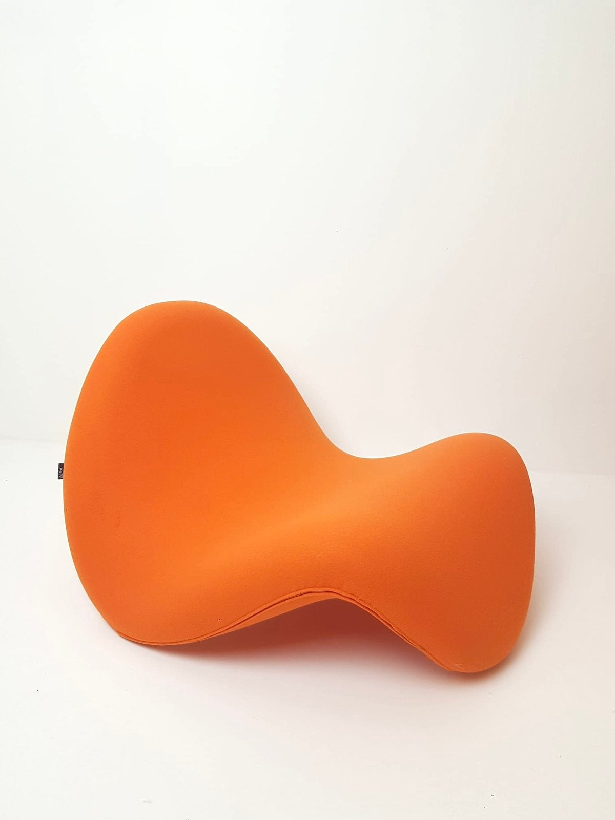 Vintage Artifort oranje fauteuil tongue Pierre Paulin, Ophalen of Verzenden, Zo goed als nieuw, 75 tot 100 cm