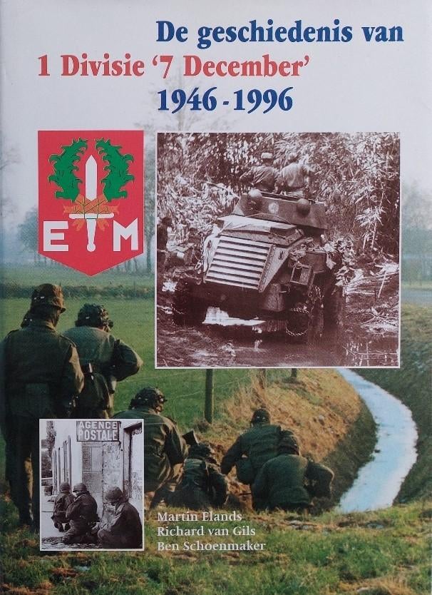 50 Jaar, Geschiedenis van 1e Divisie '7 December' 1946-1996, Verzamelen, Ophalen of Verzenden, Landmacht, Nederland, Boek of Tijdschrift