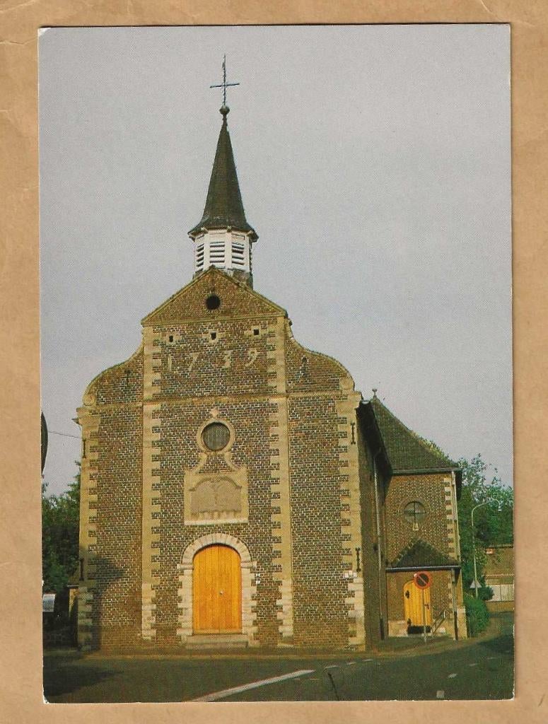 Ansichtkaart Sweikhuizen R.K. Kerk St Dionysius en St Odilia, Ophalen of Verzenden, 1960 tot 1980, Ongelopen, Limburg