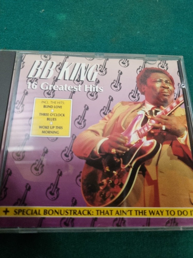 cd bb king 16 hits, Ophalen of Verzenden