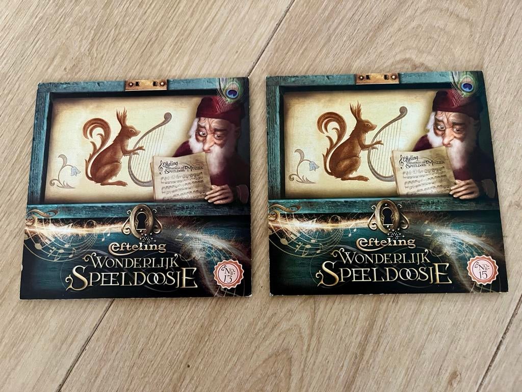 Efteling Wonderlijke Speeldoosjes CD deel 13 en 15, Ophalen of Verzenden, Gebruikt, Muziek, 3 tot 5 jaar