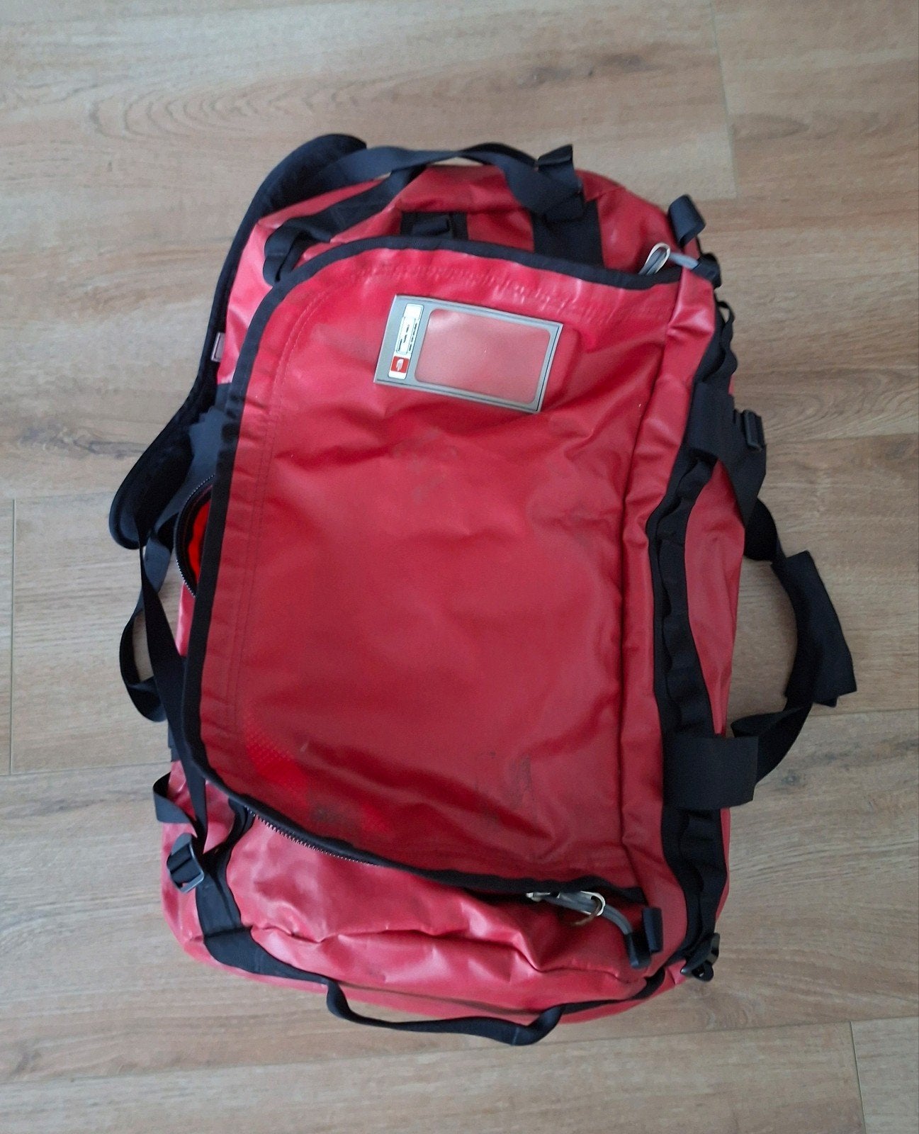 The North Face duffel base camp reistas maat L, 30 cm of meer, Gebruikt, Ophalen of Verzenden, 60 tot 80 cm