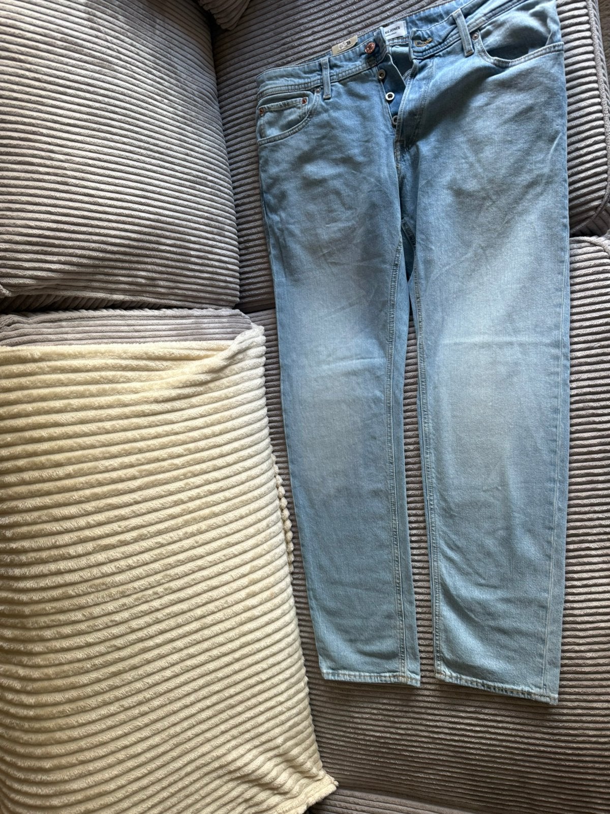 Jack&Jones heren broek, Ophalen, Nieuw, Blauw, W30 - W32 (confectie 38/40)