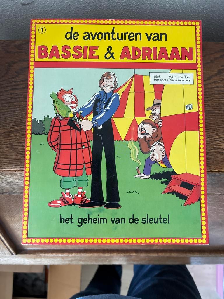 Bassie & Adriaan: Het Geheim van de Sleutel (stripboek), Eén stripboek, Ophalen, Gelezen