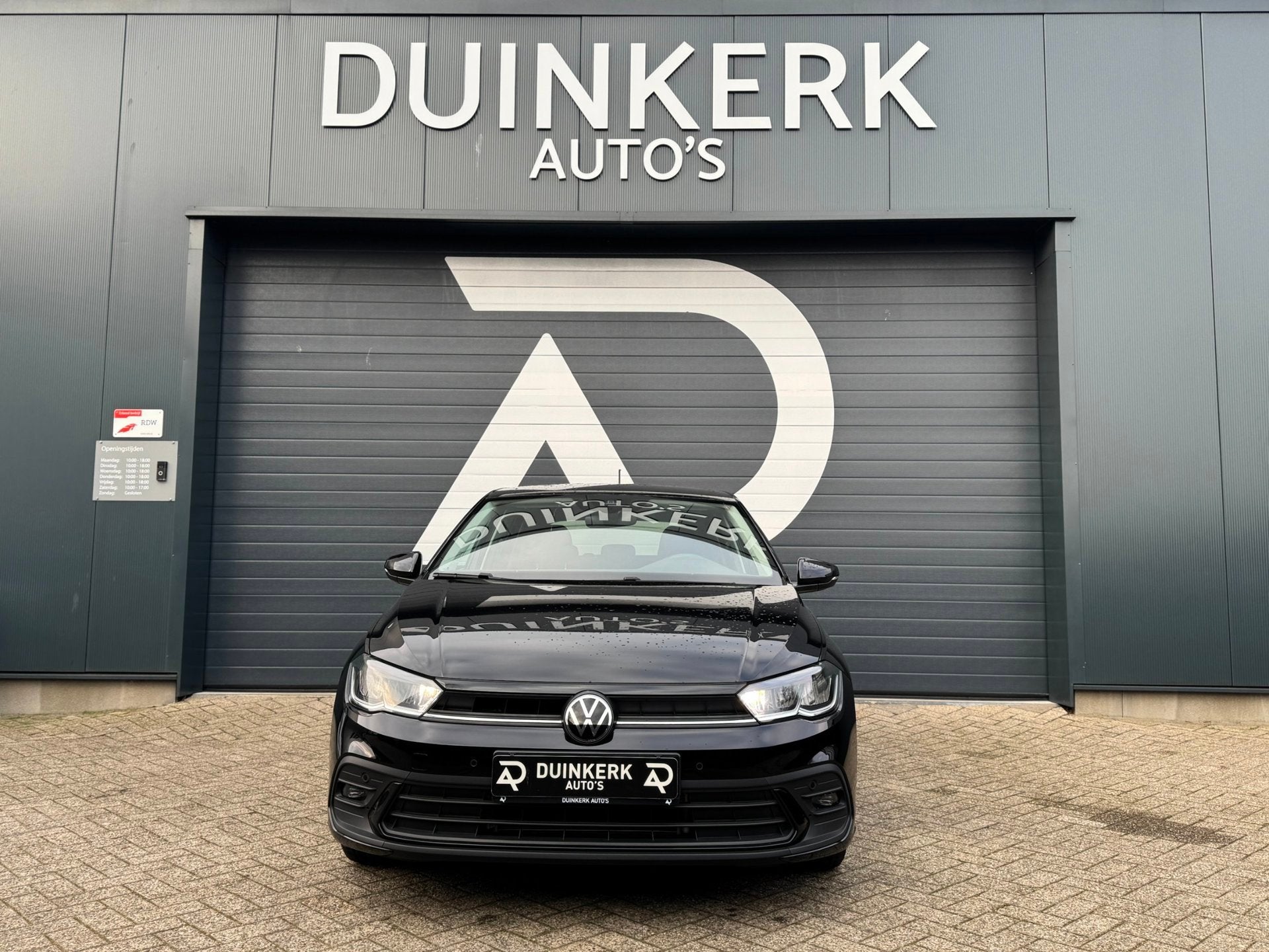 Volkswagen Polo 1.0 TSI Life Business | Airco | Clima | Stoe, Voorwielaandrijving, Automatische klimaatregeling, Stof, Zwart