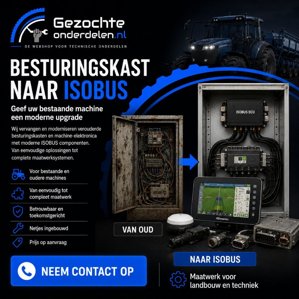 Oude machine moderniseren? ISOBUS retrofit,besturing op maat, GEZOCHTEONDERDELEN, 70 mm of meer, GEZOCHTEONDERDELEN, Overige typen