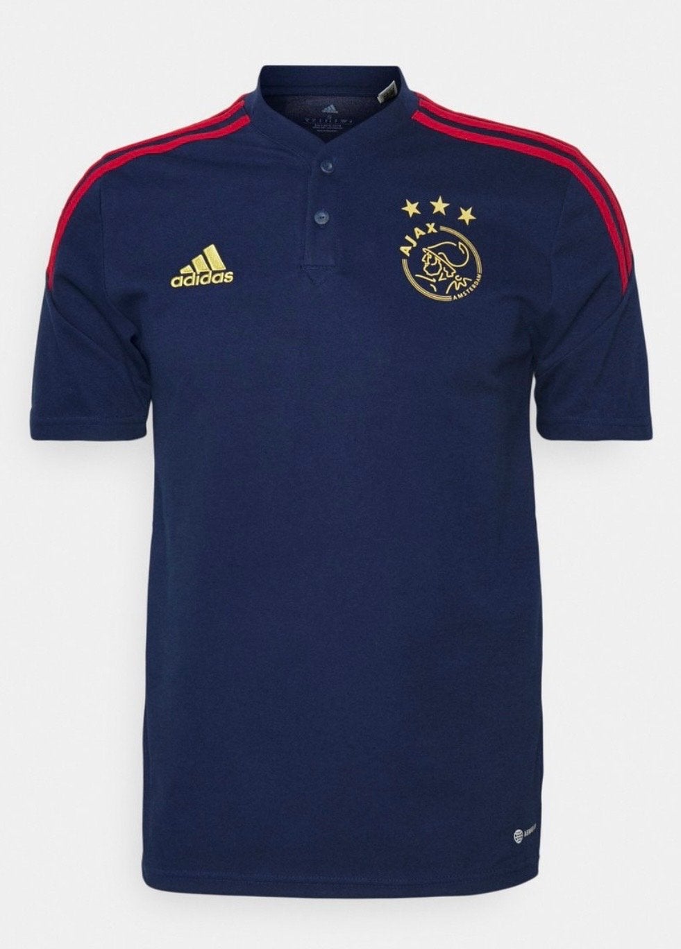 Ajax Amsterdam Trainingsshirt Adidas Performance Team Blauw, Ophalen of Verzenden, Nieuw, Overige maten, Blauw