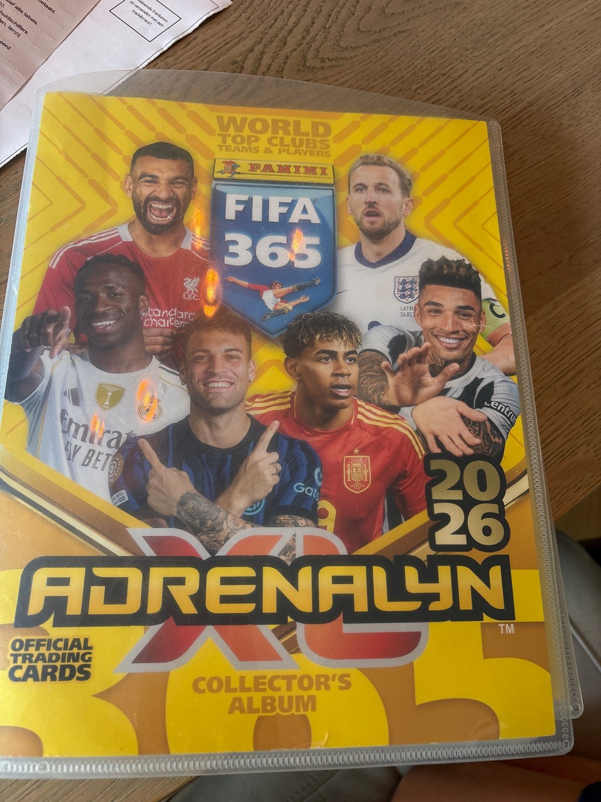 Ruilen Panini FIFA 365 Adrenalyn XL 2026 Collector's Album, Verzamelen, Ophalen of Verzenden, Gebruikt, Overige sporten, Boek of Tijdschrift