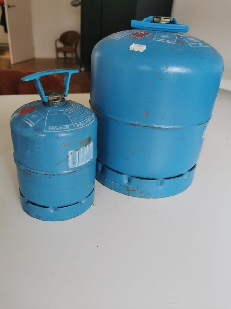 campingaz campinggas gasfles 907 901 en fornuis Service Plus, Caravans en Kamperen, Ophalen, Gebruikt