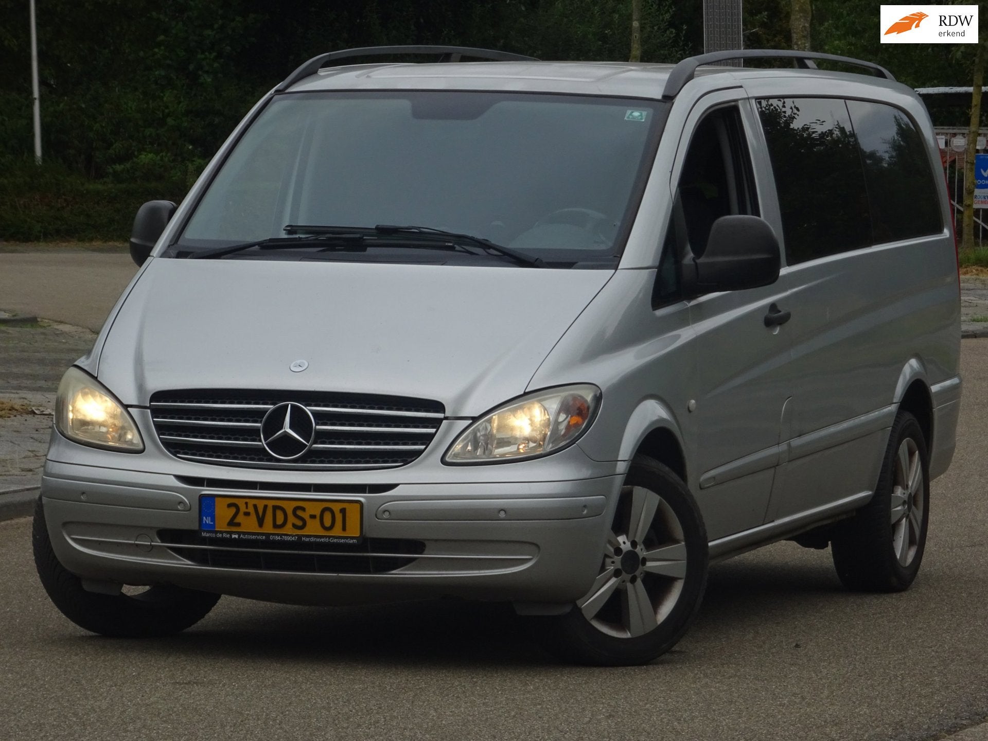 Mercedes-Benz Vito 120 CDI 320 Lang DC AUT NAV/AC/CRUISE/PDC, Automaat, Dealer onderhouden, Achterwielaandrijving, Gebruikt