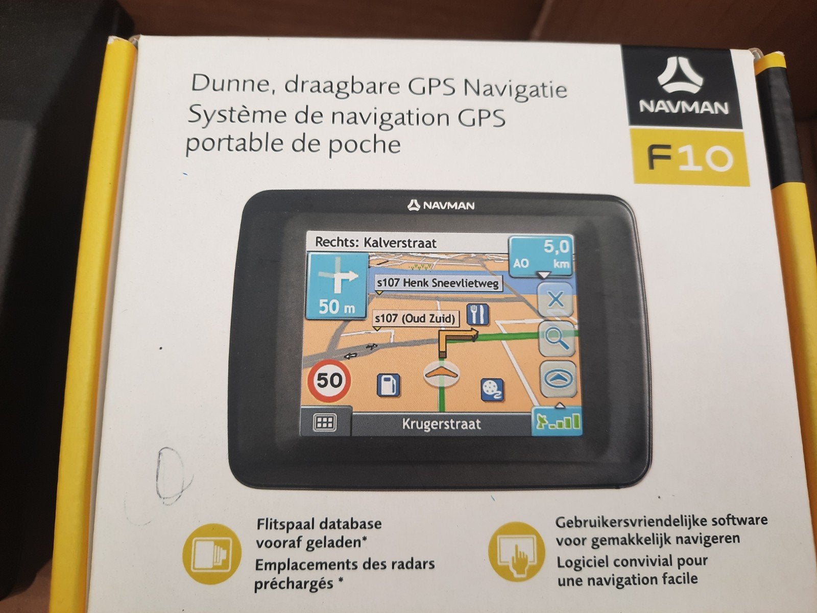 Navman F10 Draagbaar GPS Navigatiesysteem, Auto diversen, Autonavigatie, Ophalen of Verzenden
