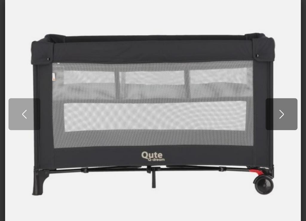 Qute Q-dream - reisbedje bedje met 2 hoogtes, Ophalen, Reisbedje