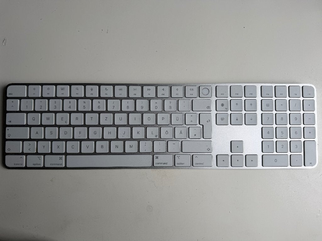 Apple Magic Keyboard A2520 QWERTZ (Duits), Ophalen, Gebruikt, Draadloos, Apple