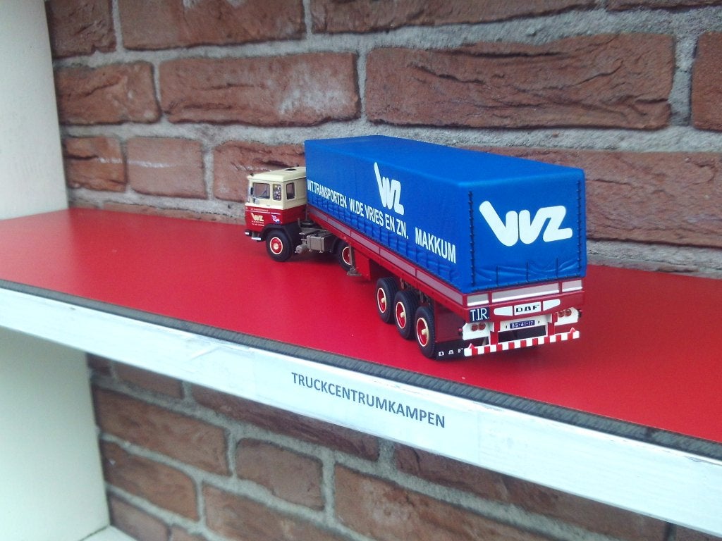WSI  Daf  2600  + Classic  Trailer  van  W.  de  Vries., Ophalen of Verzenden, Nieuw, Bus of Vrachtwagen, Wsi