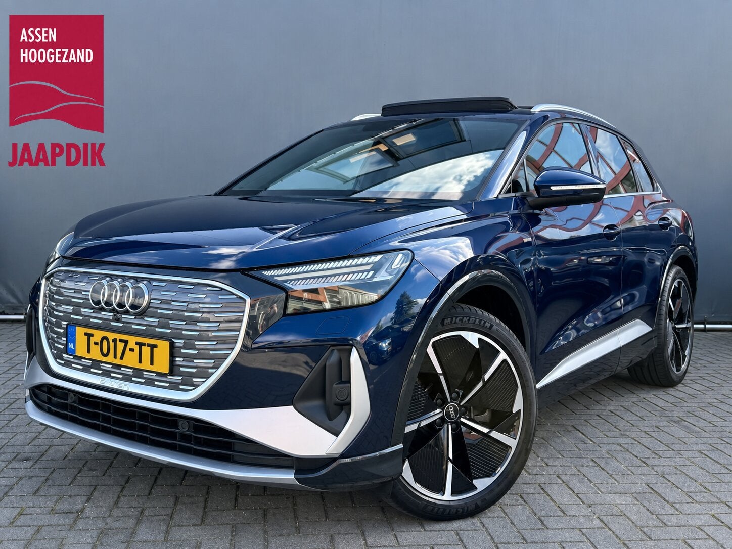 Audi Q4 e-tron BWJ 2021 40 Launch edition 204 PK S Competiti, Auto's, Automaat, Achterwielaandrijving, Gebruikt, Met garantie (alle)