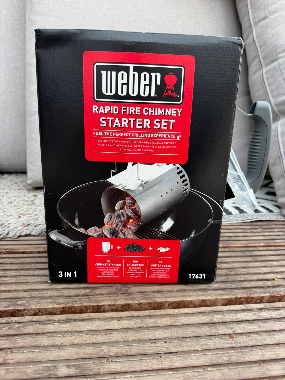 Gloed nieuwe weber starter set voor de BBQ, Ophalen, Nieuw