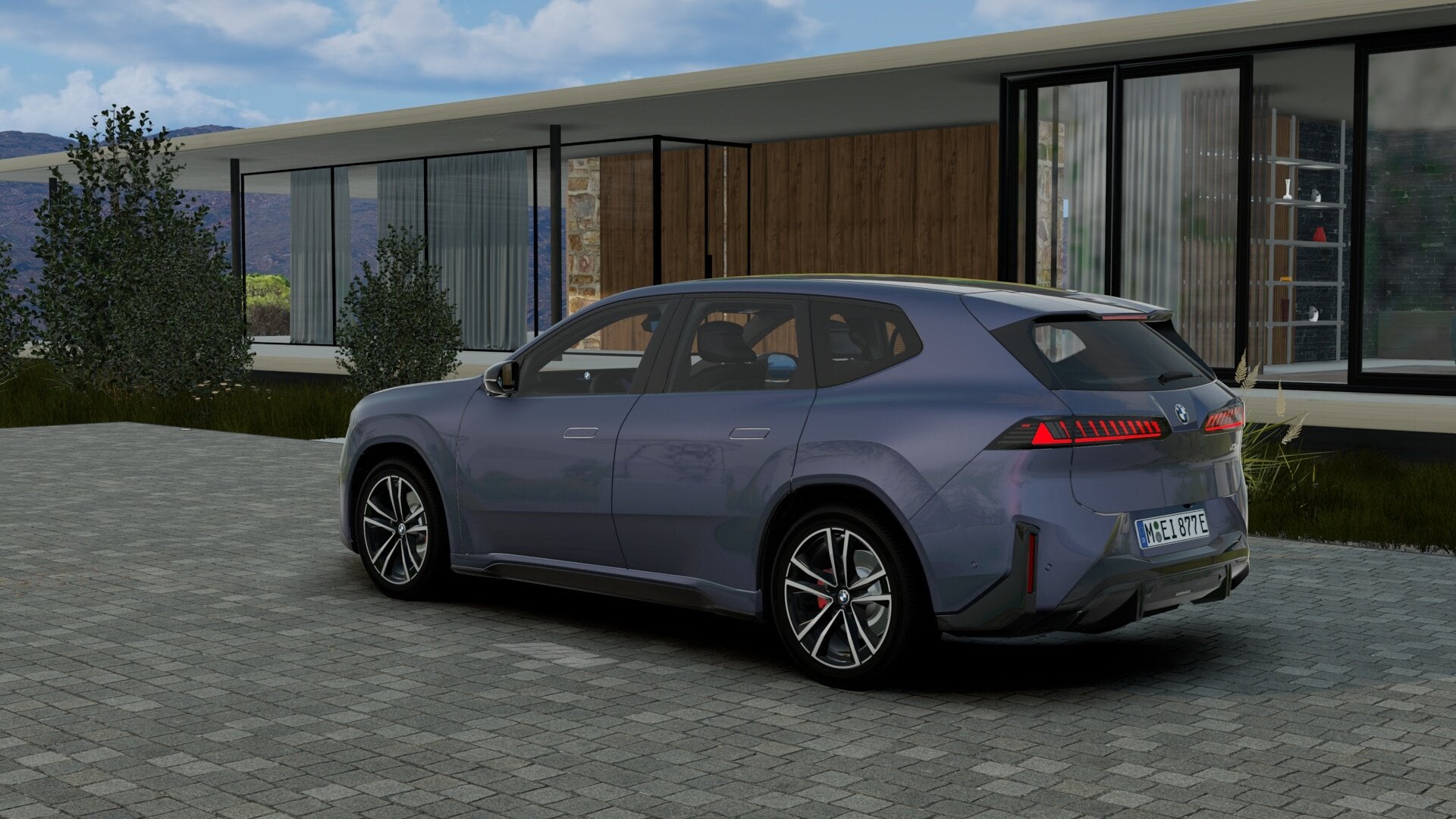 BMW iX3 40 eDrive M Sport / Multifunctionele Stoelen / Adapt, Auto's, Automaat, Dealer onderhouden, Achterwielaandrijving, Zwart