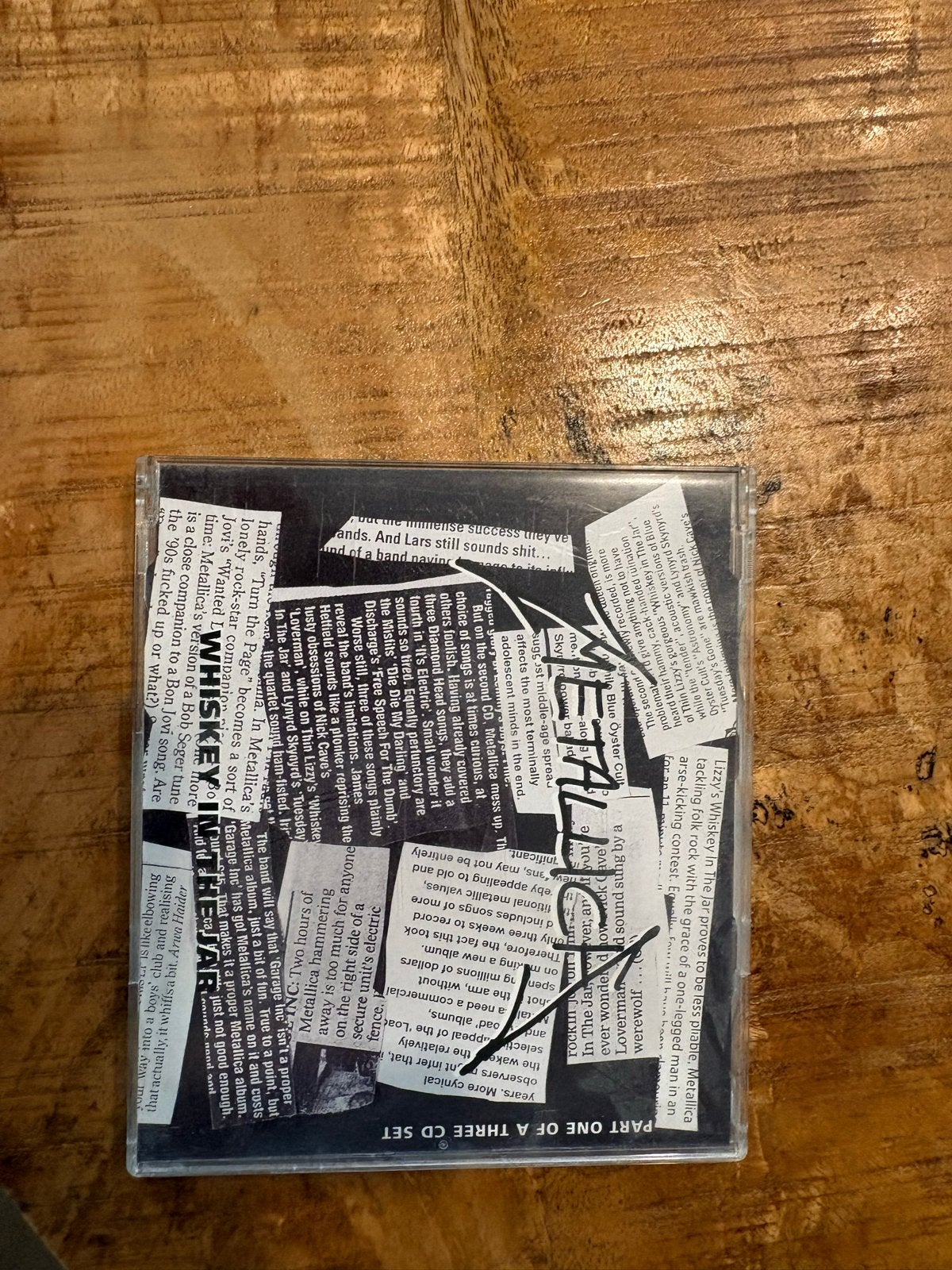 Metallica -single cd whiskey in the jar, Ophalen of Verzenden, Gebruikt, Hard Rock, Boxset