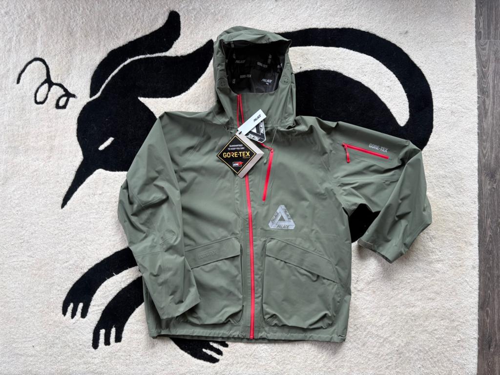 PALACE Gore-Tex R-TEK jacket XL, Ophalen, Nieuw, Maat 56/58 (XL), Groen