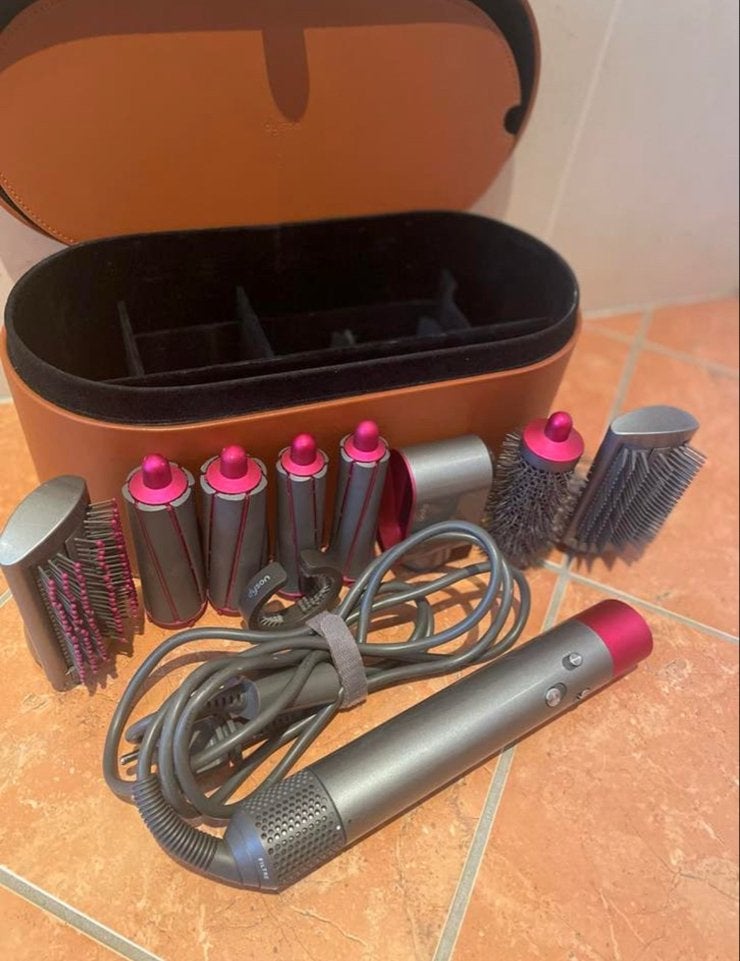Dyson Airwrap Complete met opbergdoos, Sieraden, Tassen en Uiterlijk, Ophalen of Verzenden, Gebruikt, Föhn of Haardroger