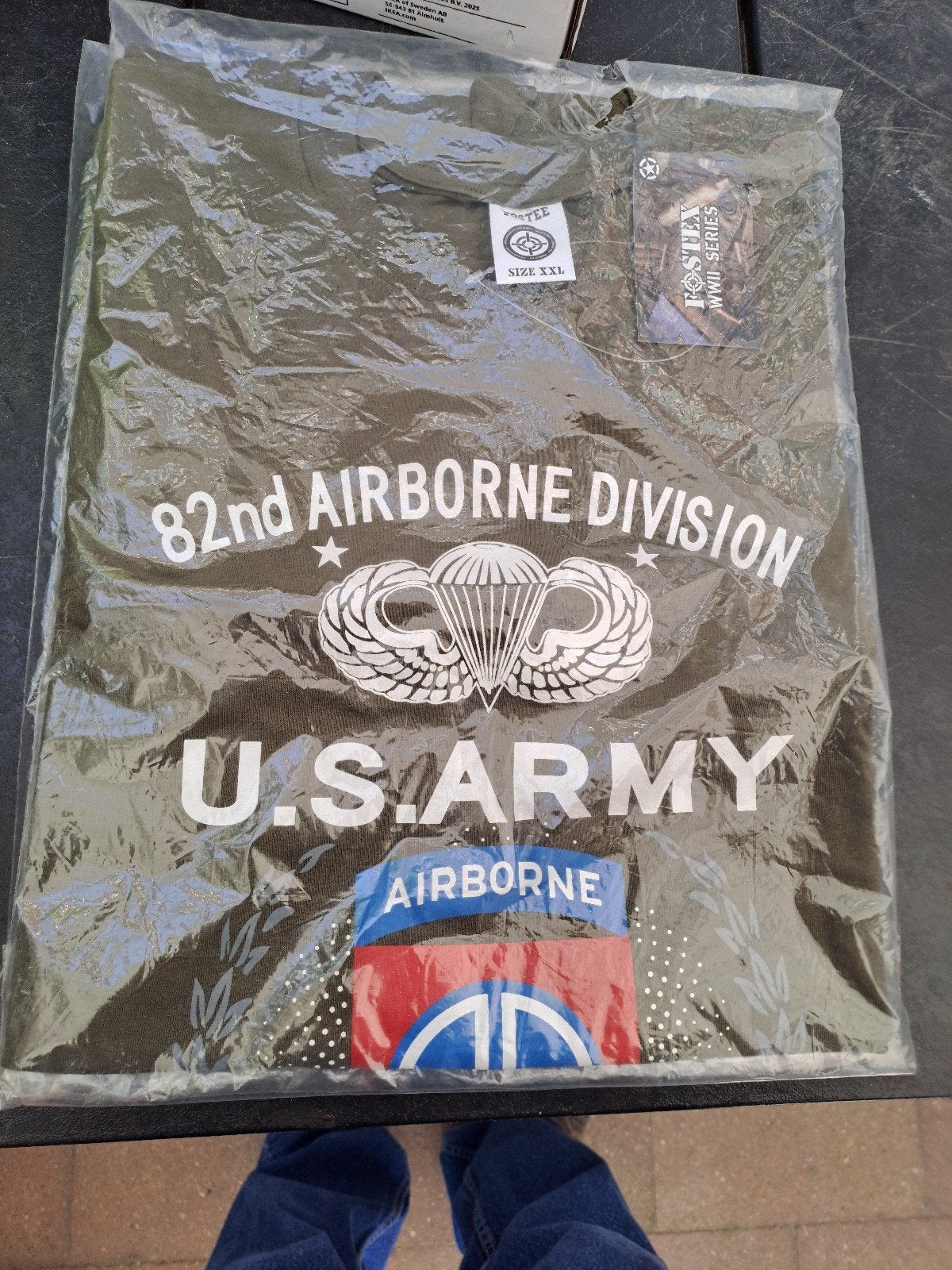 Nieuw Fostee T-shirt 82nd Airborne Division U.S. Army XXL, Ophalen of Verzenden, Fostee Apparel, Info@fostee.com, Onbekend, raadpleeg label