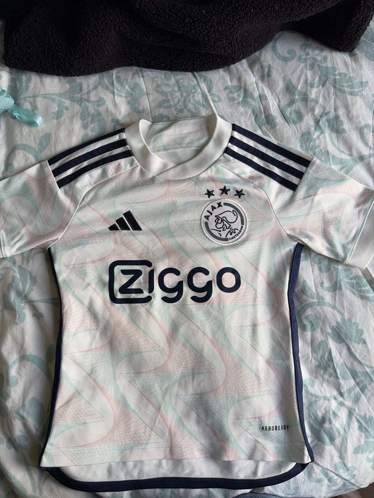 Ajax uitshirt 2023-2024 maat 128 (7-8 jaar), Verzenden, Zo goed als nieuw, Jongen of Meisje