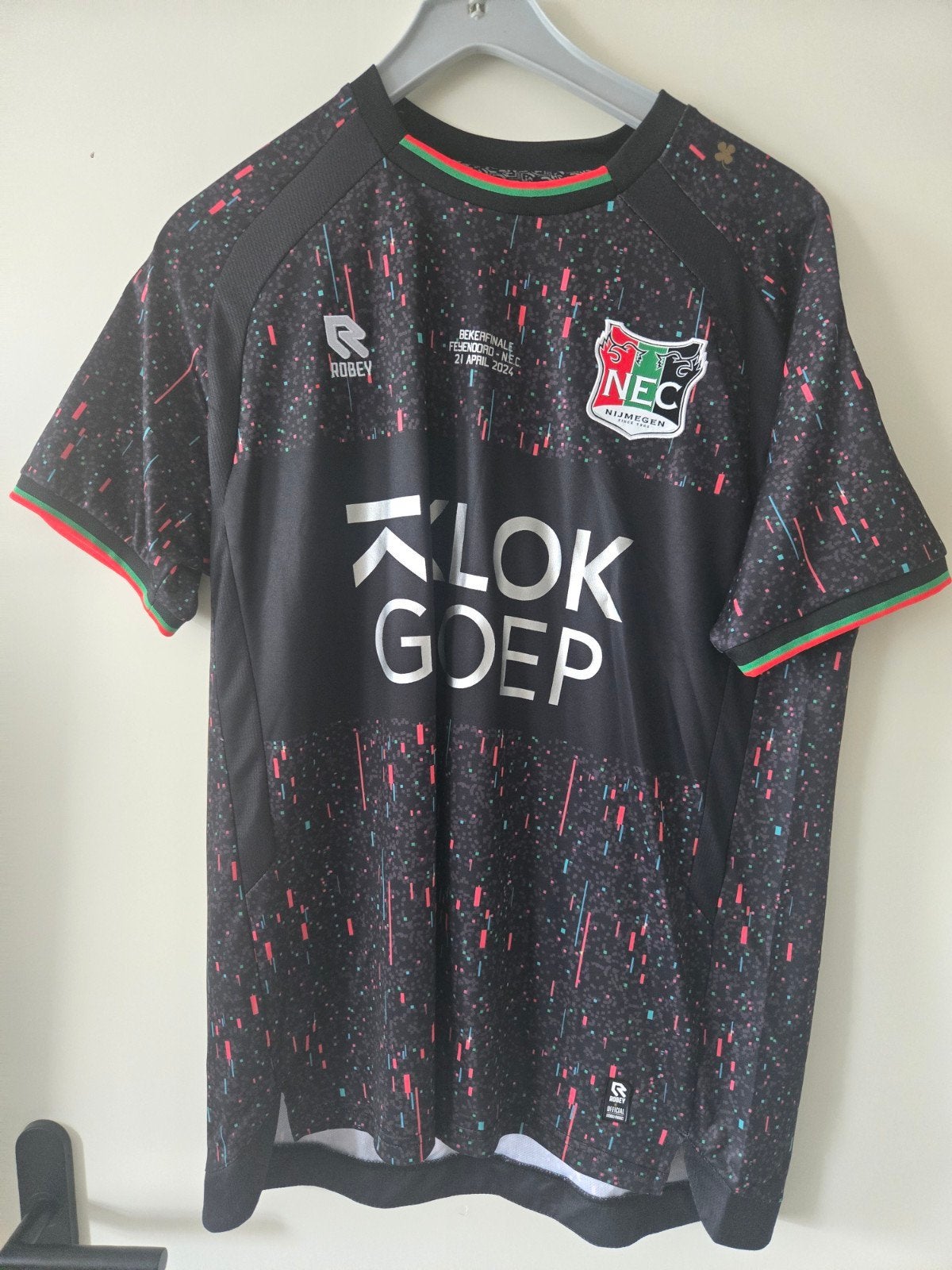 N.E.C. Bekerfinale Shirt 2024 - Maat XXL, Overige maten, Ophalen of Verzenden, Zo goed als nieuw, Robey