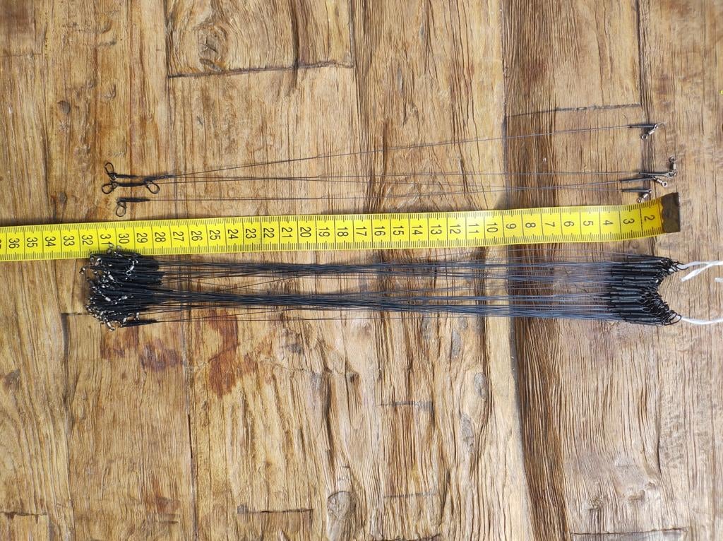 Titanium onderlijnen +/- 30 cm, Ophalen of Verzenden, Nieuw, Overige kleuren, Overige materialen