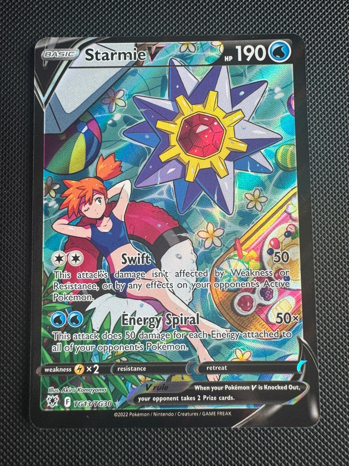 Starmie V ASR TG13 OC, Hobby en Vrije tijd, Ophalen of Verzenden, Zo goed als nieuw