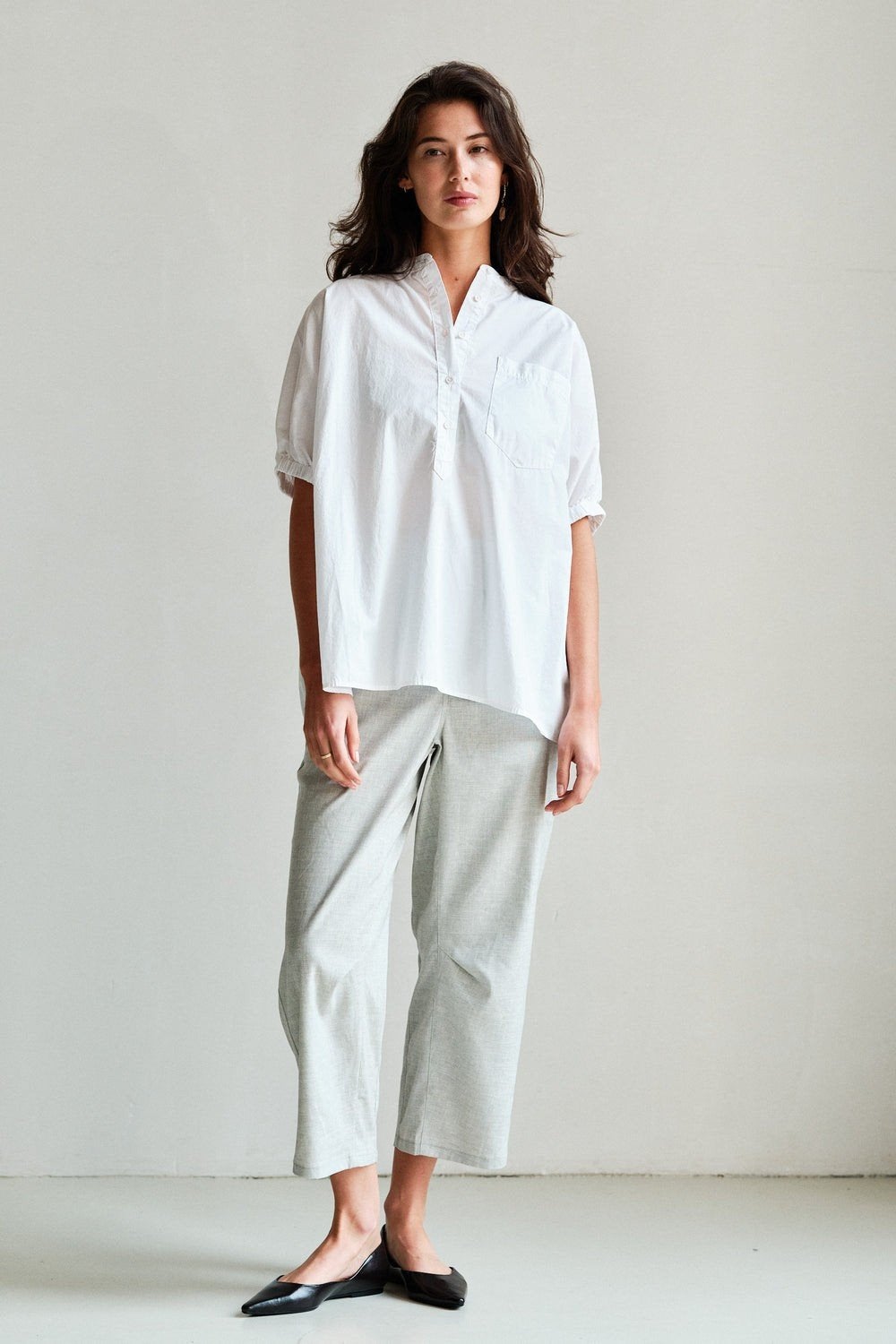 Penn&ink blouse S spierwit nieuw ruimvallend, Kleding | Dames, Ophalen of Verzenden