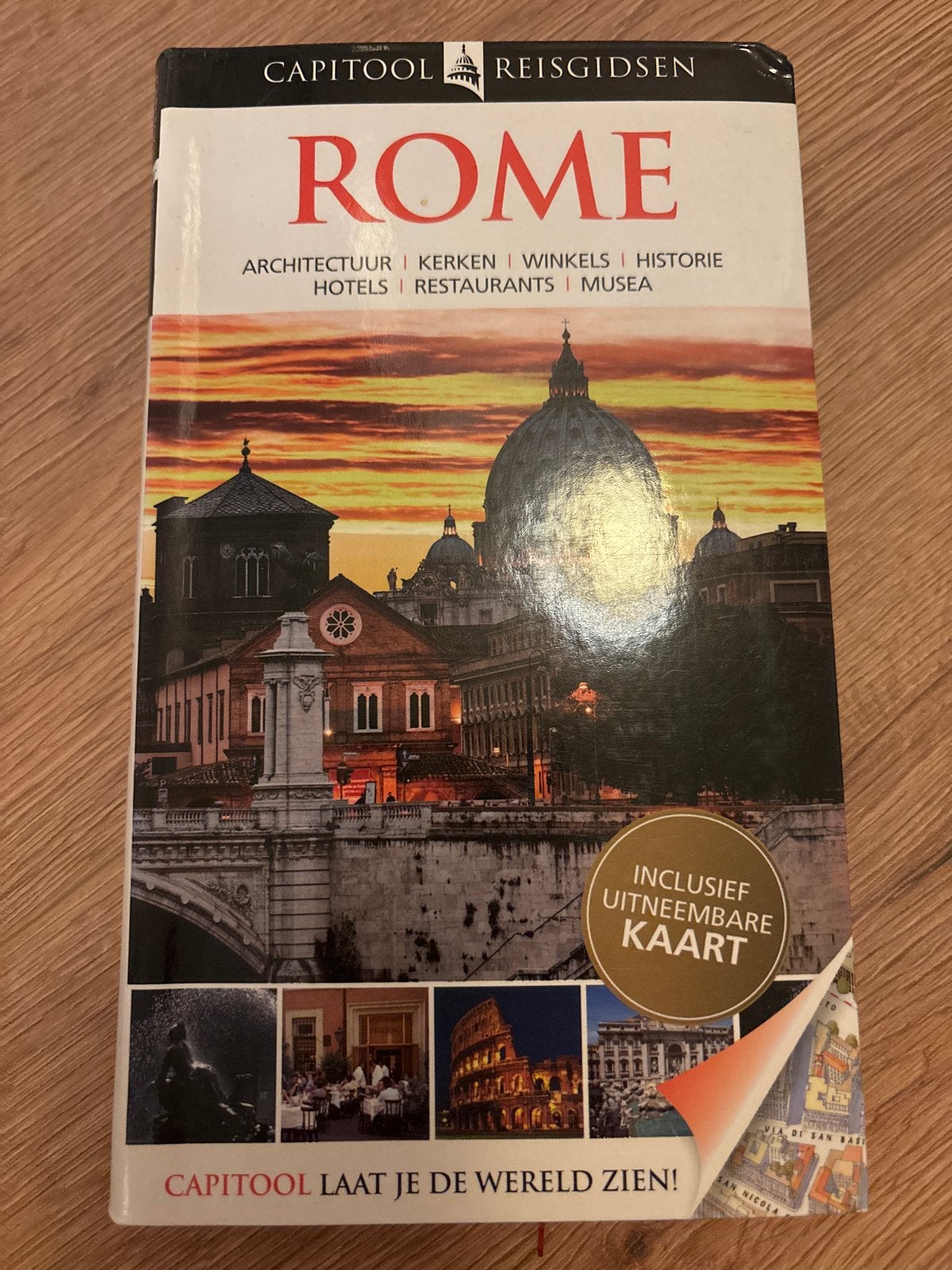 Capitool Reisgids Rome - Inclusief uitneembare kaart, Gelezen, Capitool, Europa, Ophalen of Verzenden