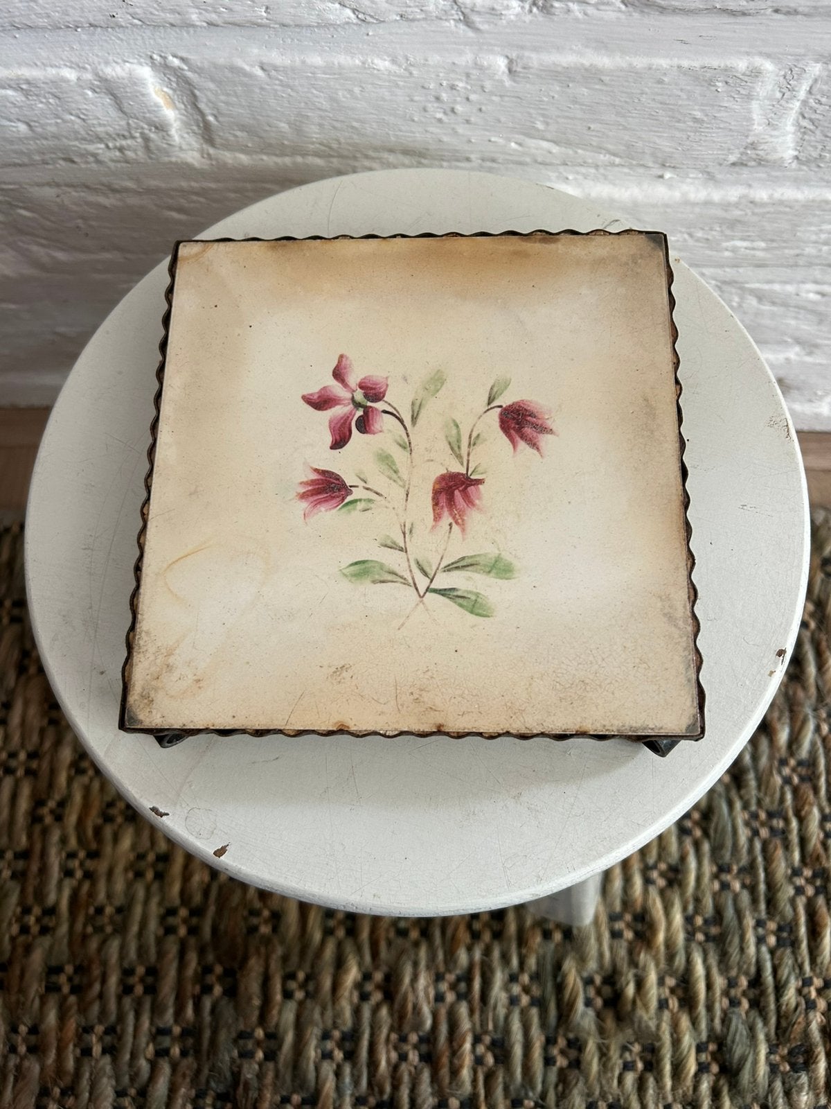 Vintage onderzetter, Ophalen of Verzenden