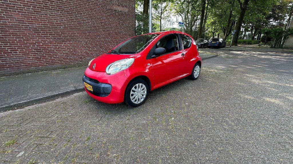 Citroën C1 1.0 3-DRS 2006 Rood, Auto's, Voorwielaandrijving, Stof, 765 kg, 4 stoelen