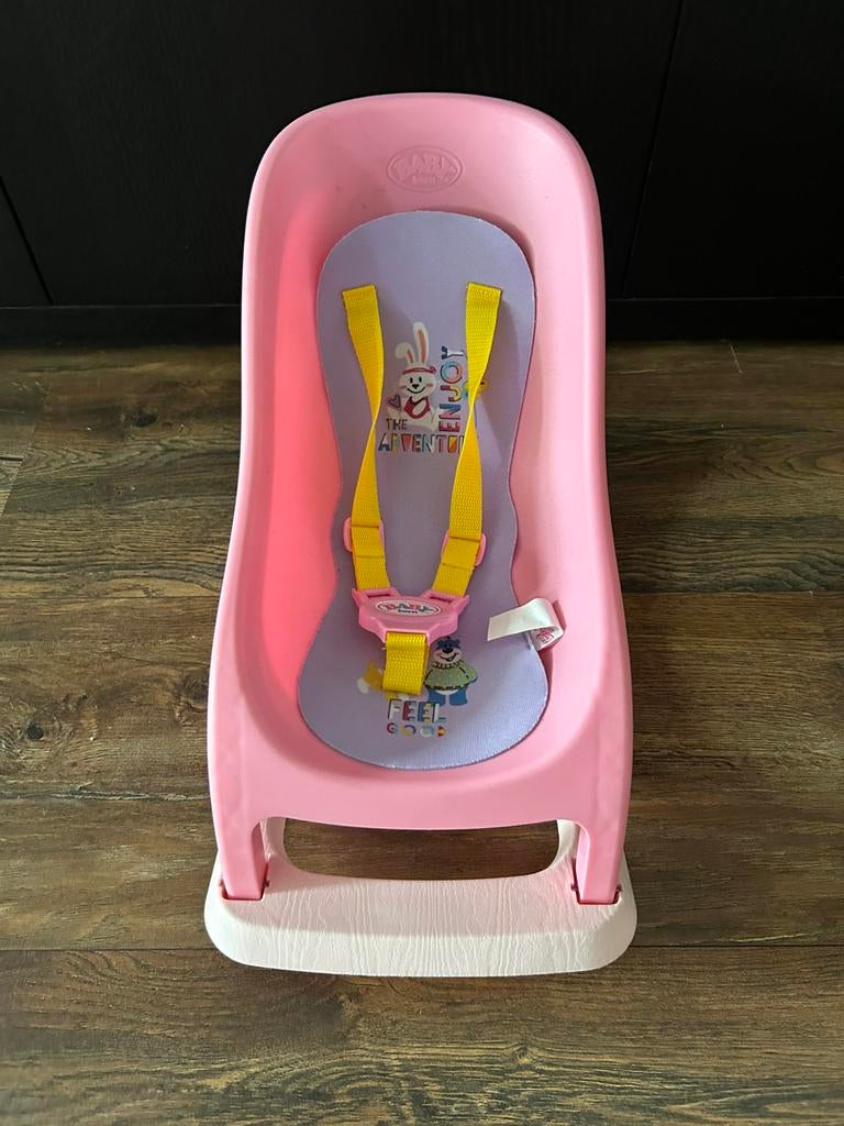 Baby born eetstoel/ wipstoel, Kinderen en Baby's, Speelgoed | Poppen, Ophalen, Zo goed als nieuw, Babypop