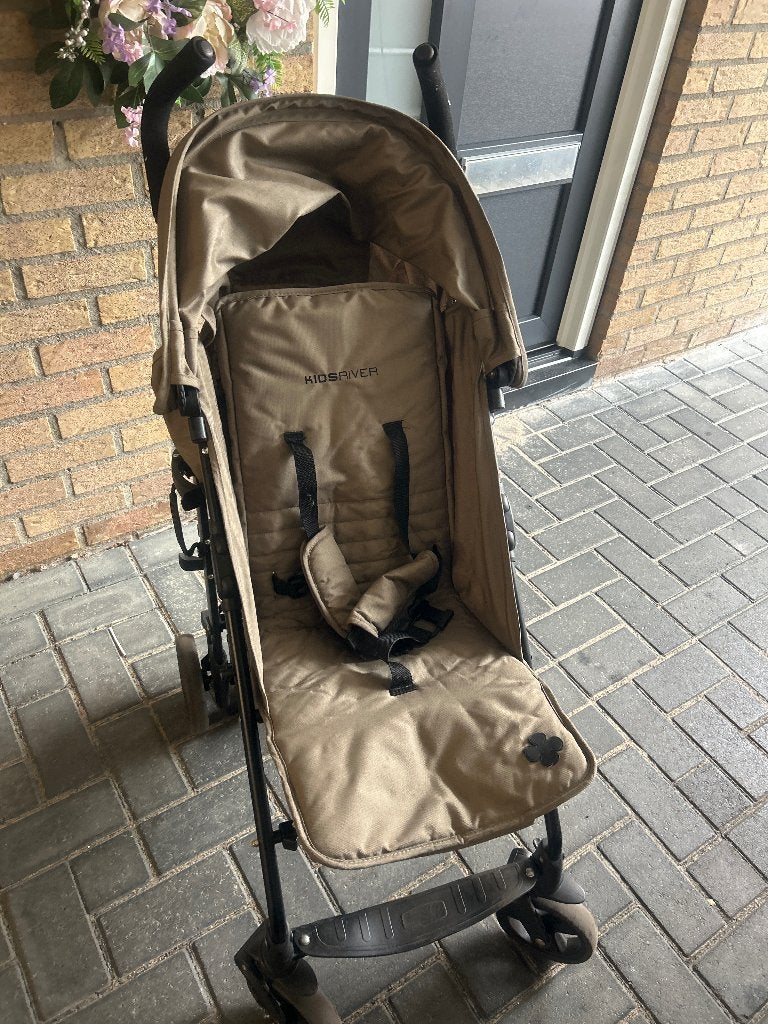 Buggy kidsriver, Ophalen, Zo goed als nieuw, Overige merken, Verstelbare rugleuning
