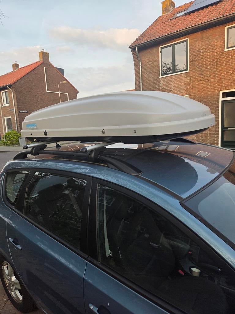 Dakkoffer Husky met dakdragers, Auto diversen, Dakkoffers, Ophalen