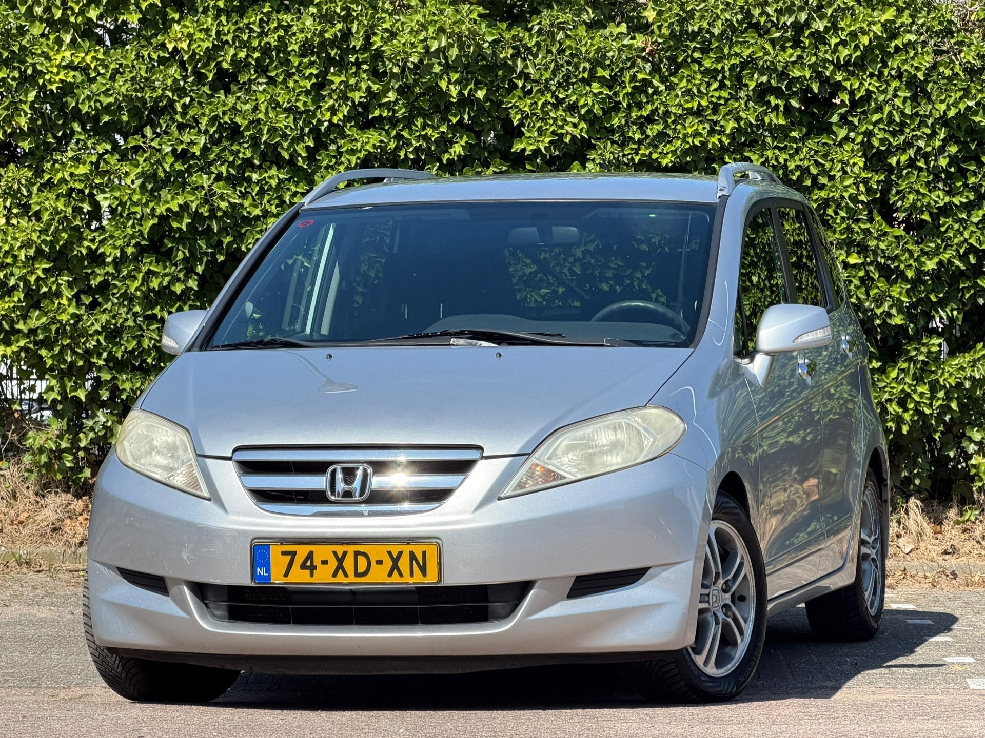 Honda FR-V 2.0i Lifestyle | Alabaster Silver Metallic | Ruim, Auto's, Honda, Voorwielaandrijving, 1998 cc, Stof, Gebruikt