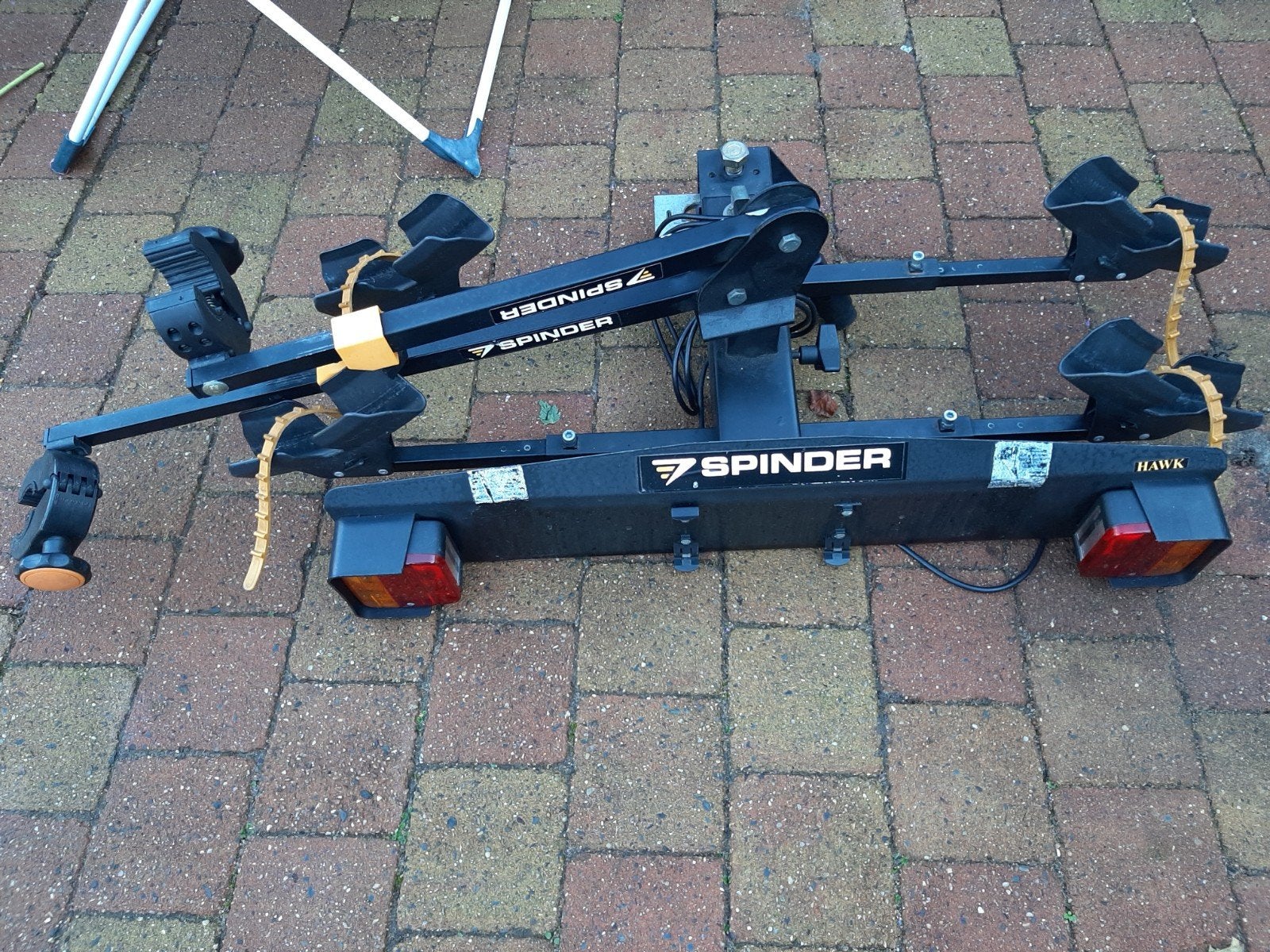 Hawk fietsendrager, Ophalen, 2 fietsen, Gebruikt, Trekhaakdrager