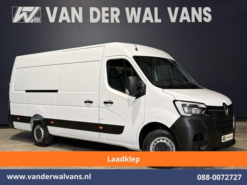 Renault Master 2.3 dCi 131pk L4H2 * Laadklep * Euro6 Airco |, Auto's, Bestelauto's, Voorwielaandrijving, Stof, Gebruikt, 4 cilinders