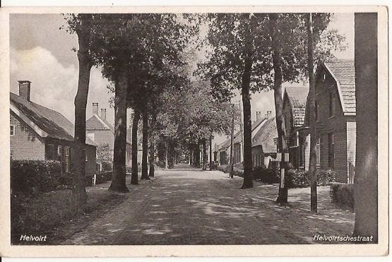 HELVOIRT  Helvoirtsestraat  1941 stempel met  zegel nr 1671, Verzenden, 1940 tot 1960, Gelopen, Noord-Brabant