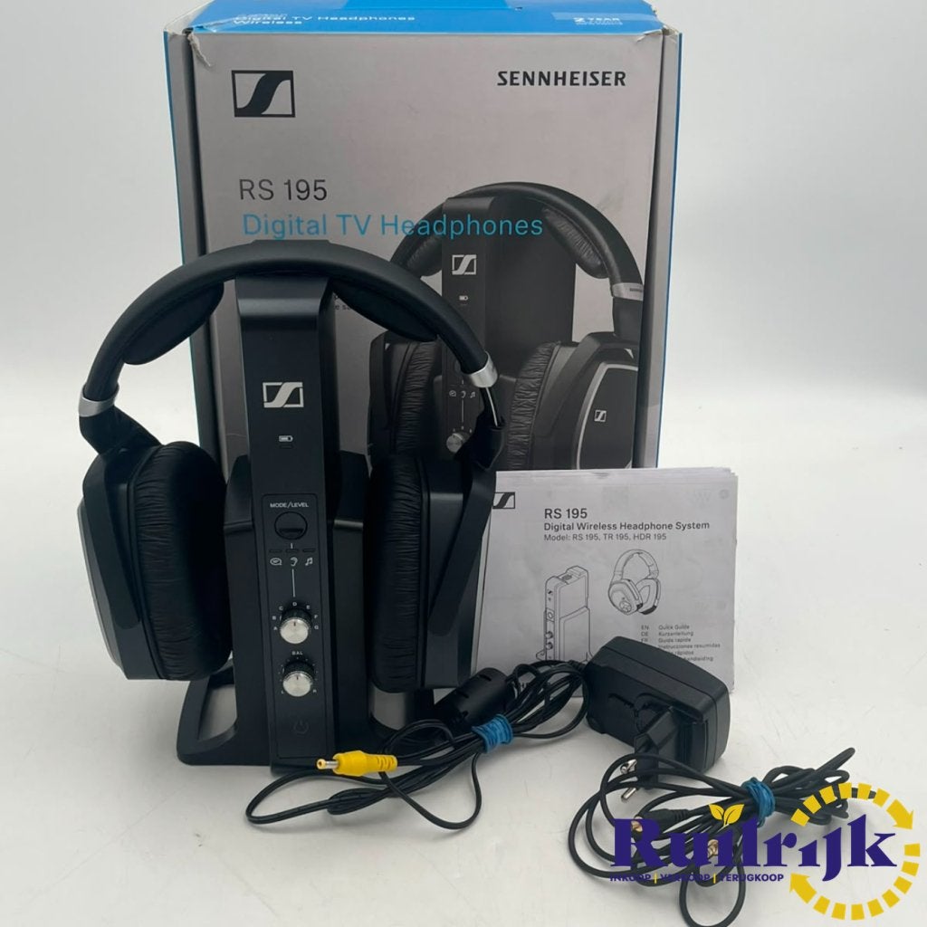Sennheiser RS 195 draadloze koptelefoon televisie -Showmodel, Sennheiser, Zo goed als nieuw, https://www.sennheiser.com/global-contact