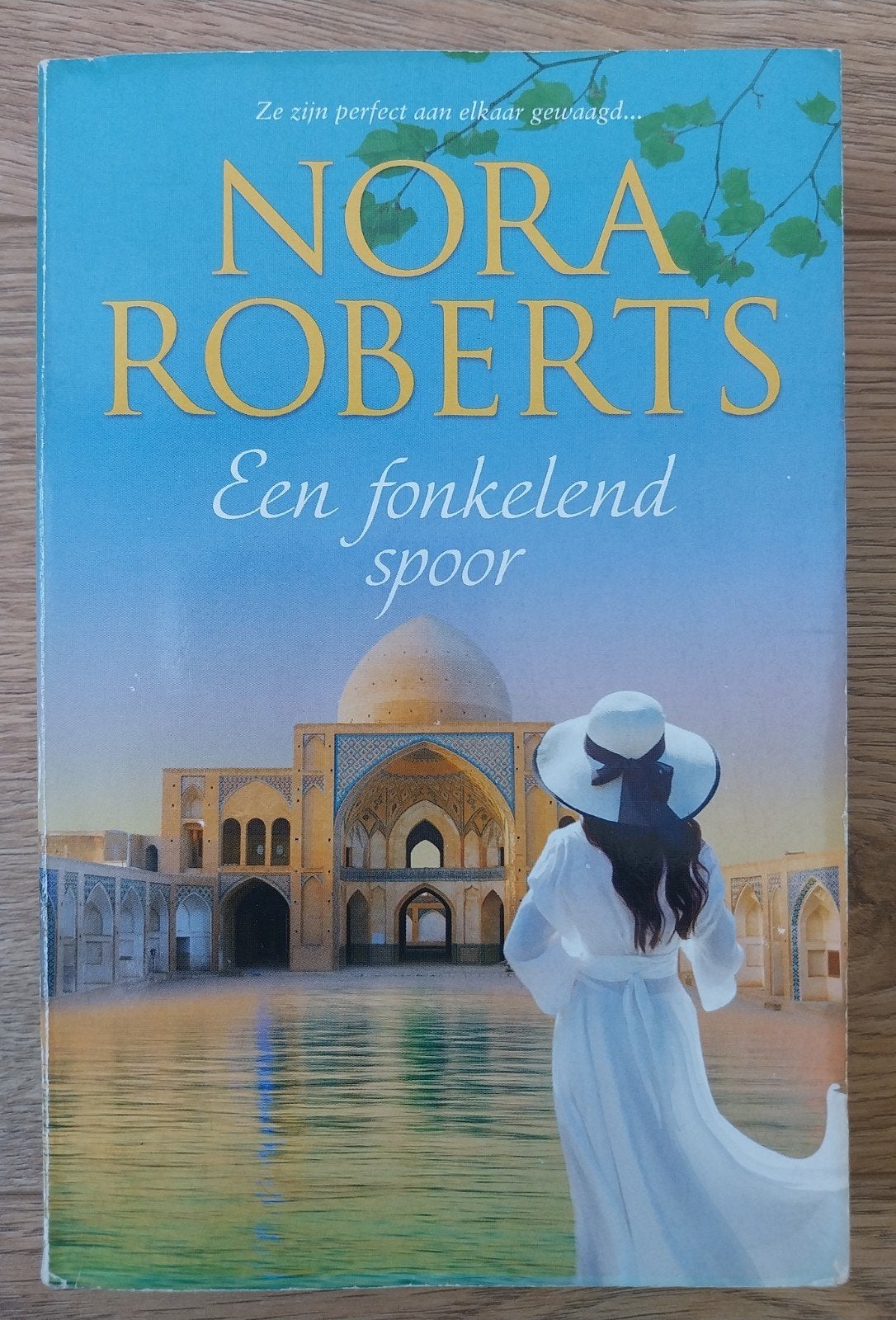 Nora Roberts, Een fonkelend spoor, Ophalen of Verzenden, Gelezen
