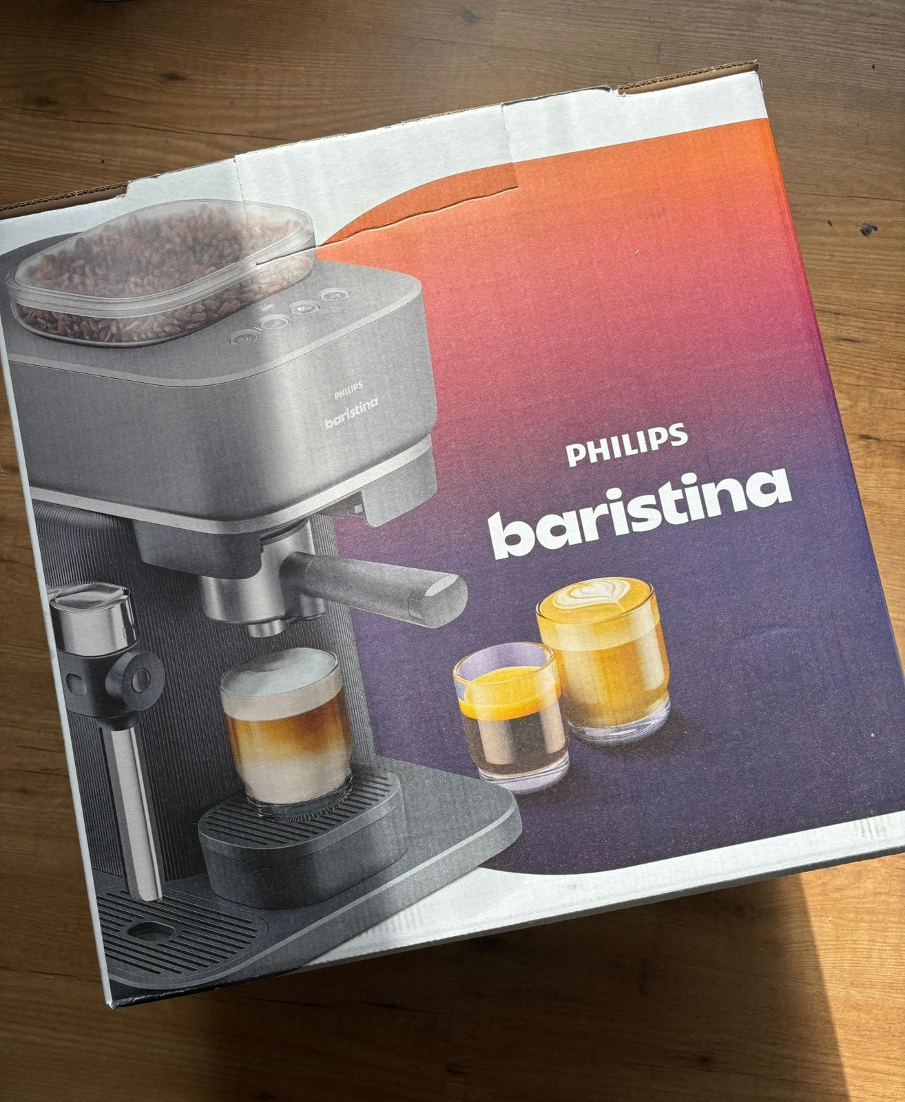 Philips Baristina Latte BAR400/60 zwart, 1 kopje, Afneembaar waterreservoir, Koffiemachine, Nieuw