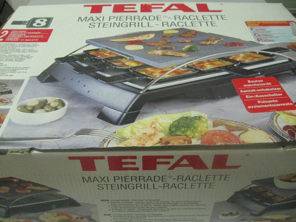 Steengrill voor 8 personen, Ophalen, Zo goed als nieuw, Steengrill